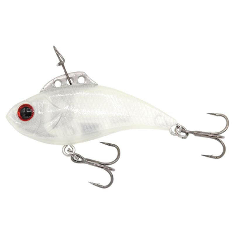 Euro-Tackle Z-Viber Rattle Bait 1/8oz 1.6" Albino Glow