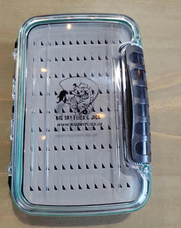 Big Sky Deluxe Med Green Double Sided Jig Case Waterproof.