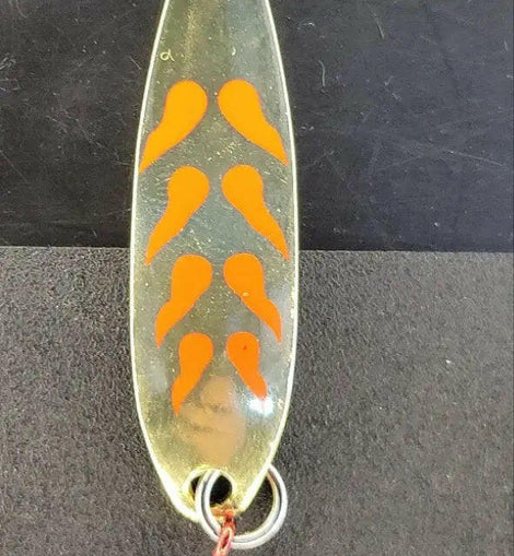 Gibbs Croc Brass Fire Wing 1/4oz Lure.