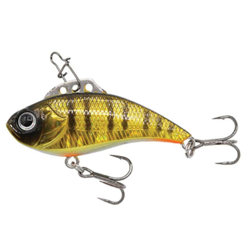 Euro-Tackle Z-Viber Rattle Bait 1/8oz 1.6" Yellow Perch