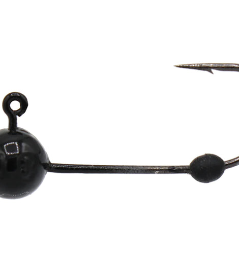 Euro-Tackle Tungsten Finesse Jig Heads 3/pk 1/16oz Black